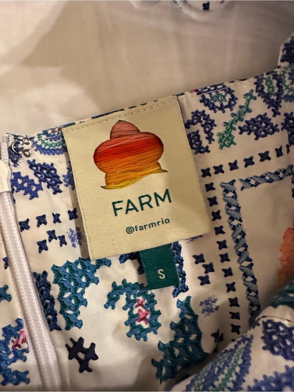 FARM Rio Romper with Beaded Buckle Small - Picture 4 of 4